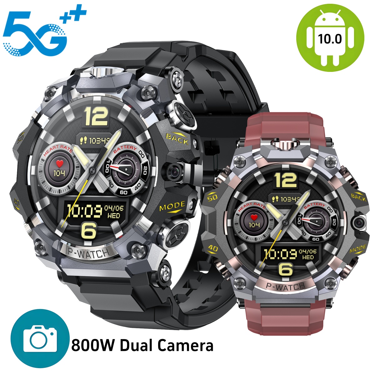 Electronics Quiz - Smartwatch Q668 Android 10.0 con Display