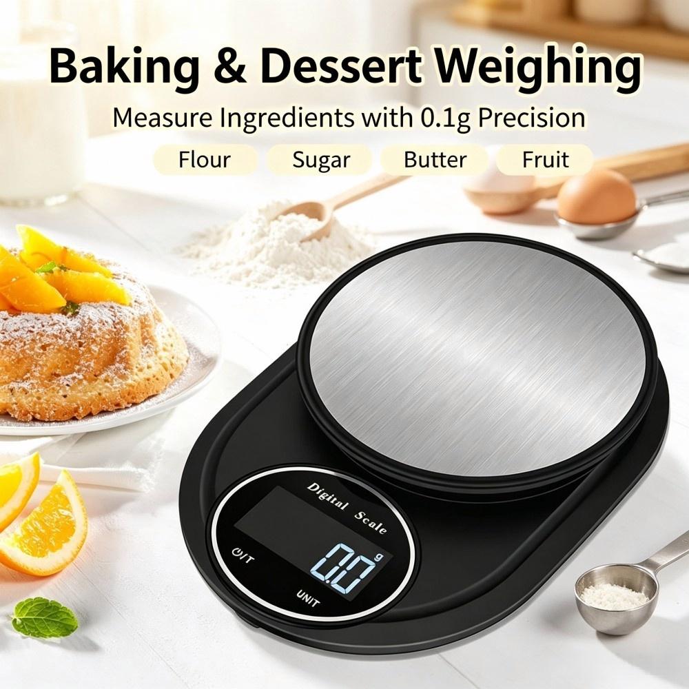 Electronics For Home - Bilancia Digitale da Cucina Portatile 2KG