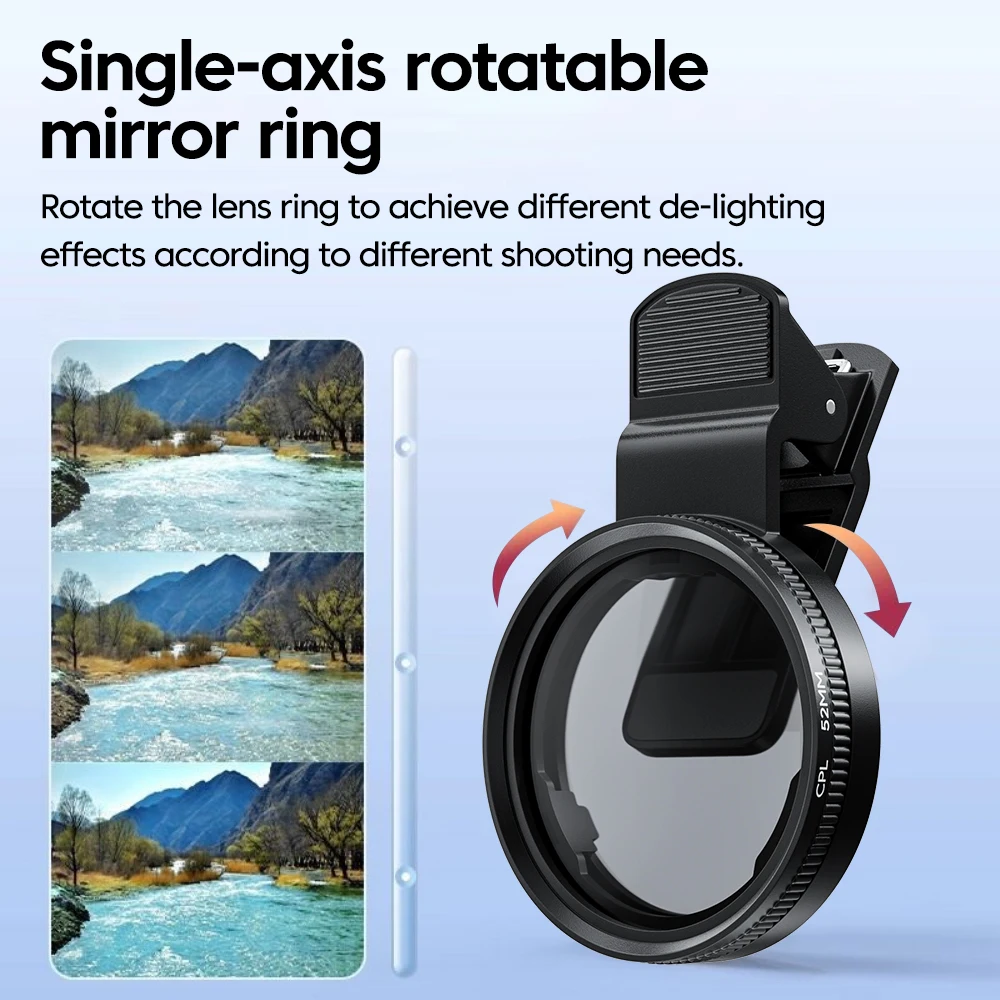 Nuovo 52mm CPL Filtro per obie - Mobile Electronics Gadgets recensione e prezzo